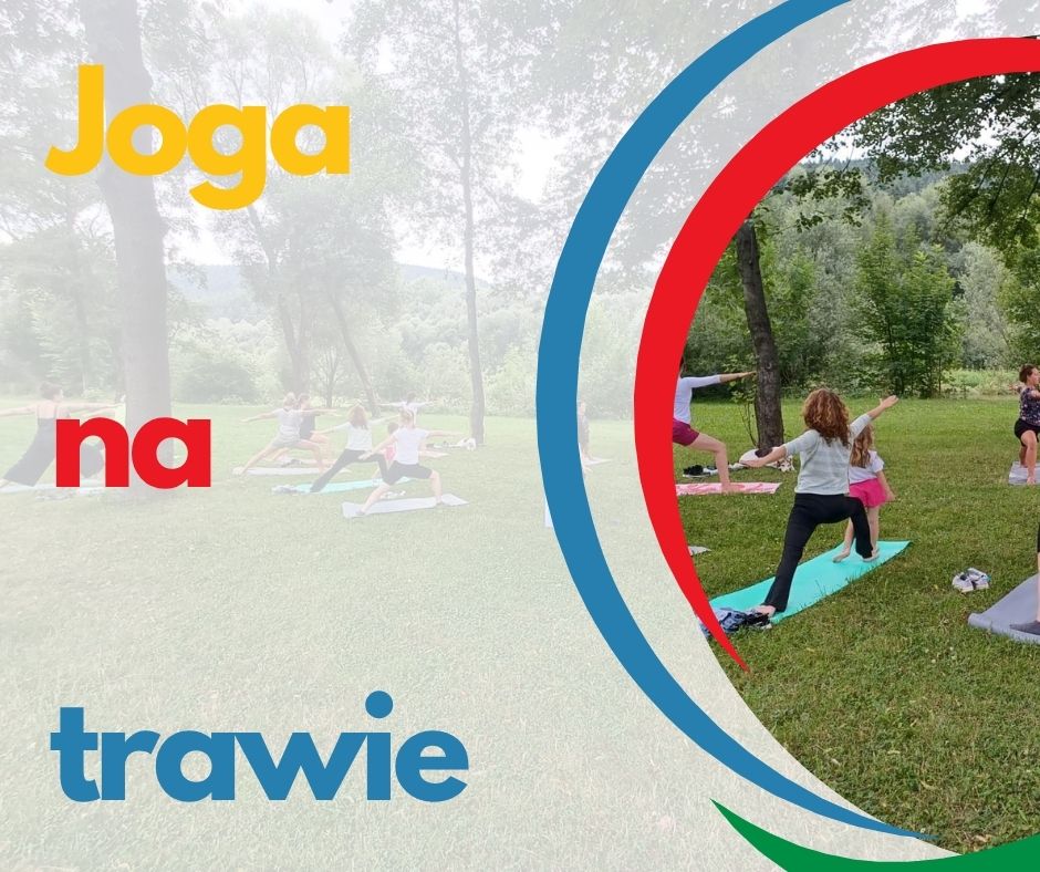Joga na trawie